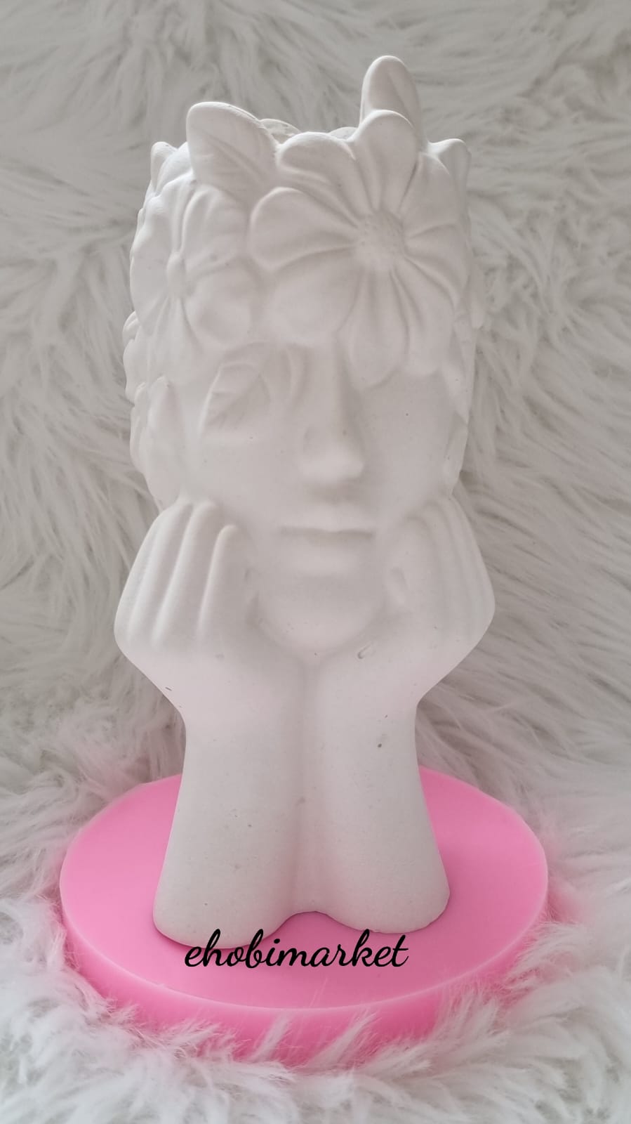 Erkek saksı silikon kalip