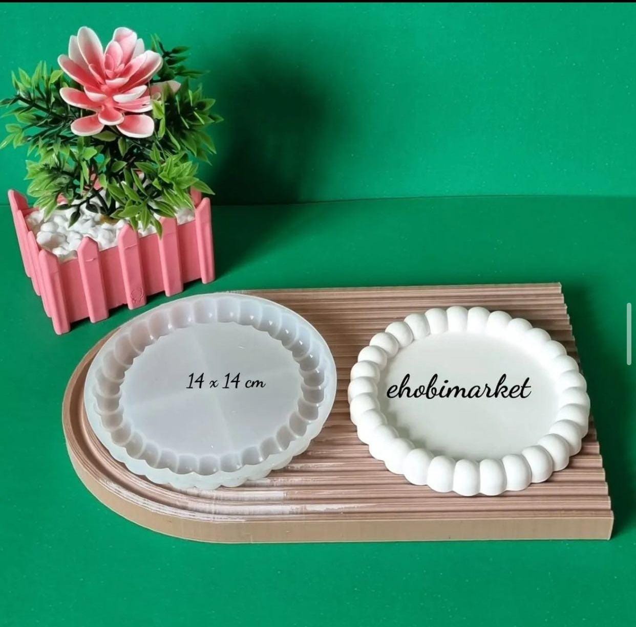 Büyük baloncuk sunumluk silikon kalıp