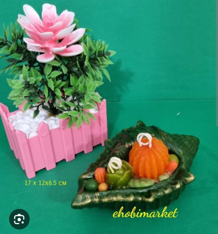 Büyük deniz kabuğu silikon kalıp