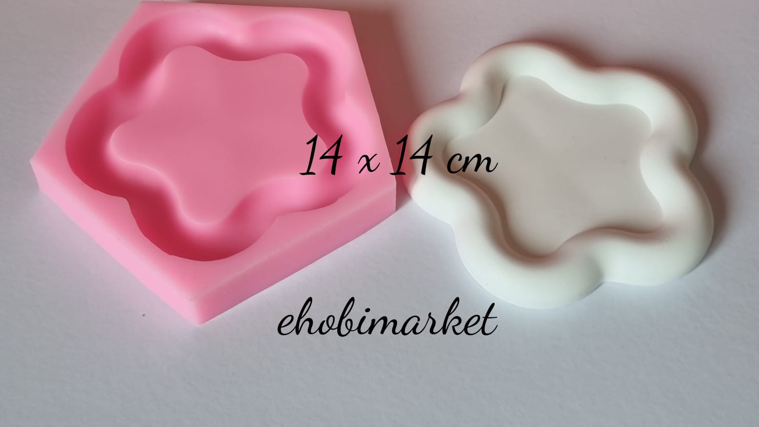 Cicek model sunumluk silikon kalıp