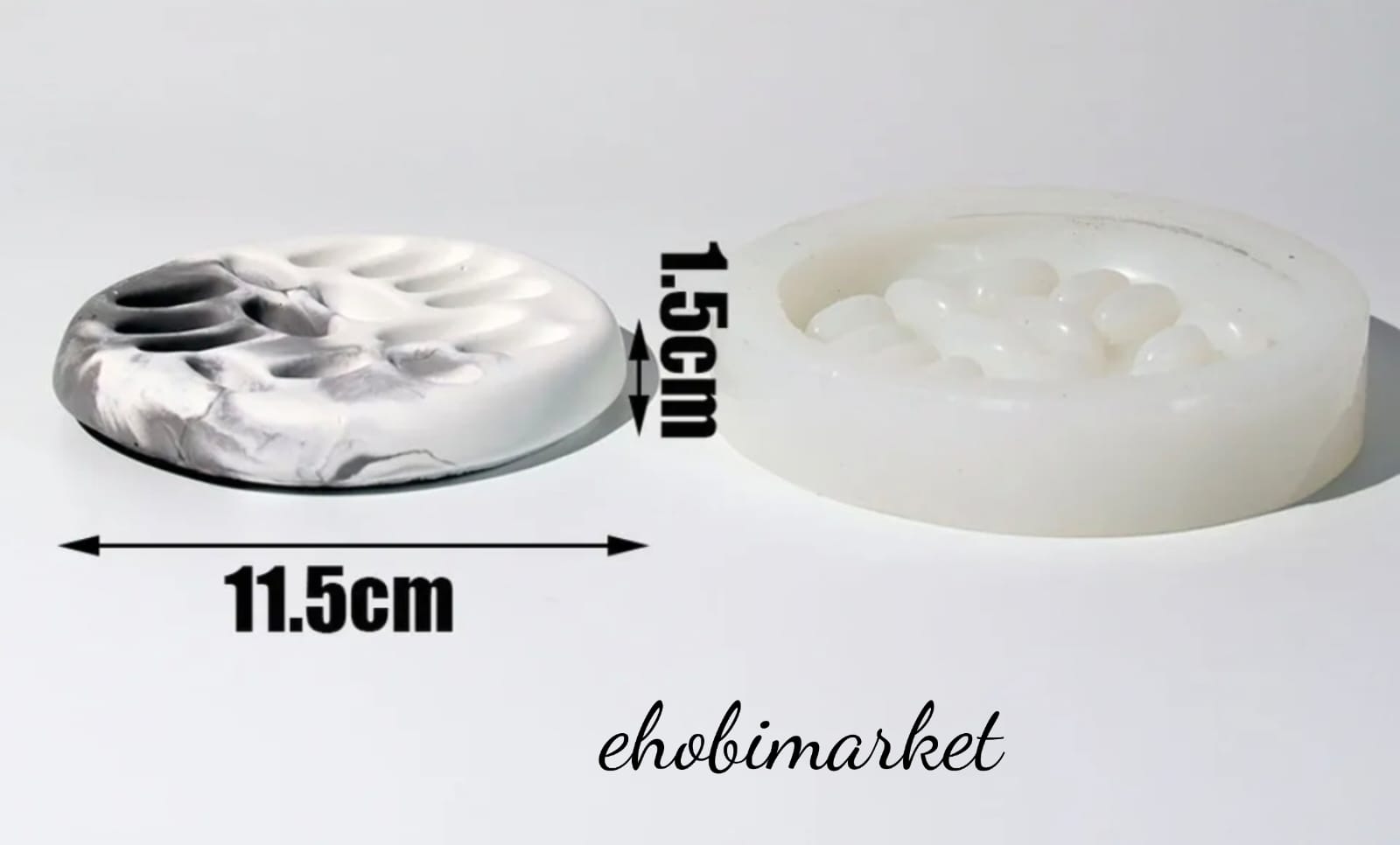 Yuvarlak yüzüklük silikon kalıp