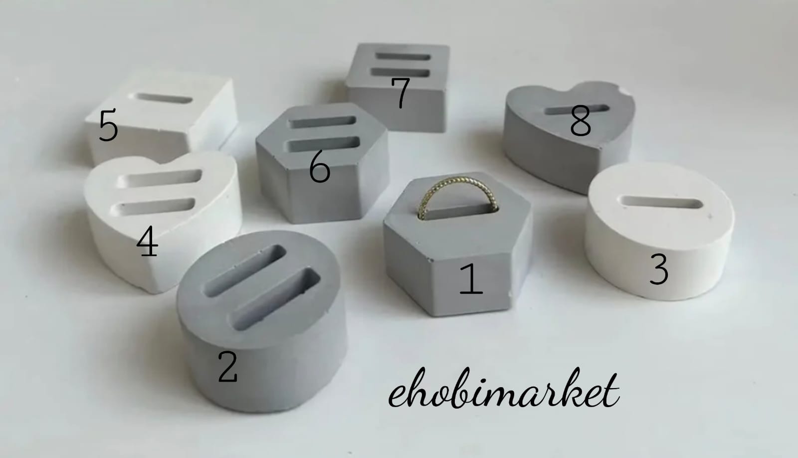 Yüzüklük silikon kalıp