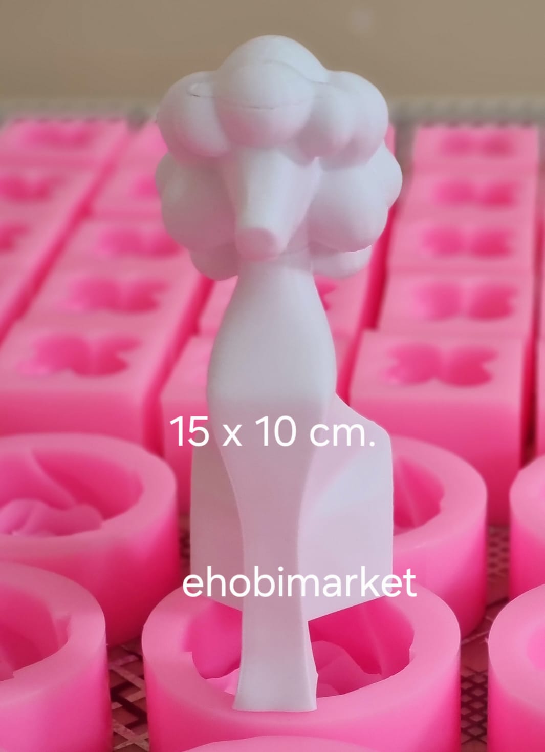 Süs köpeği silikon kalıp 