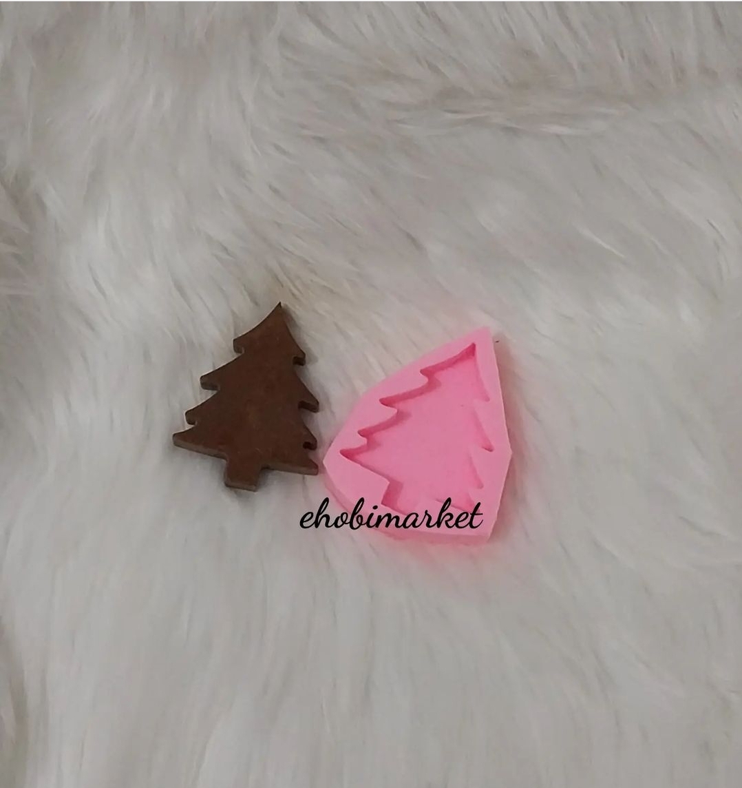 Çam ağaç silikon kalip