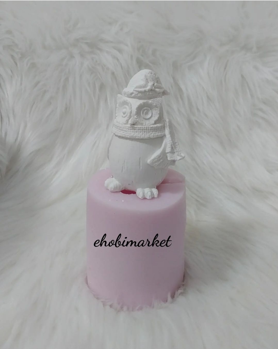 Noel baykuş silikon kalip