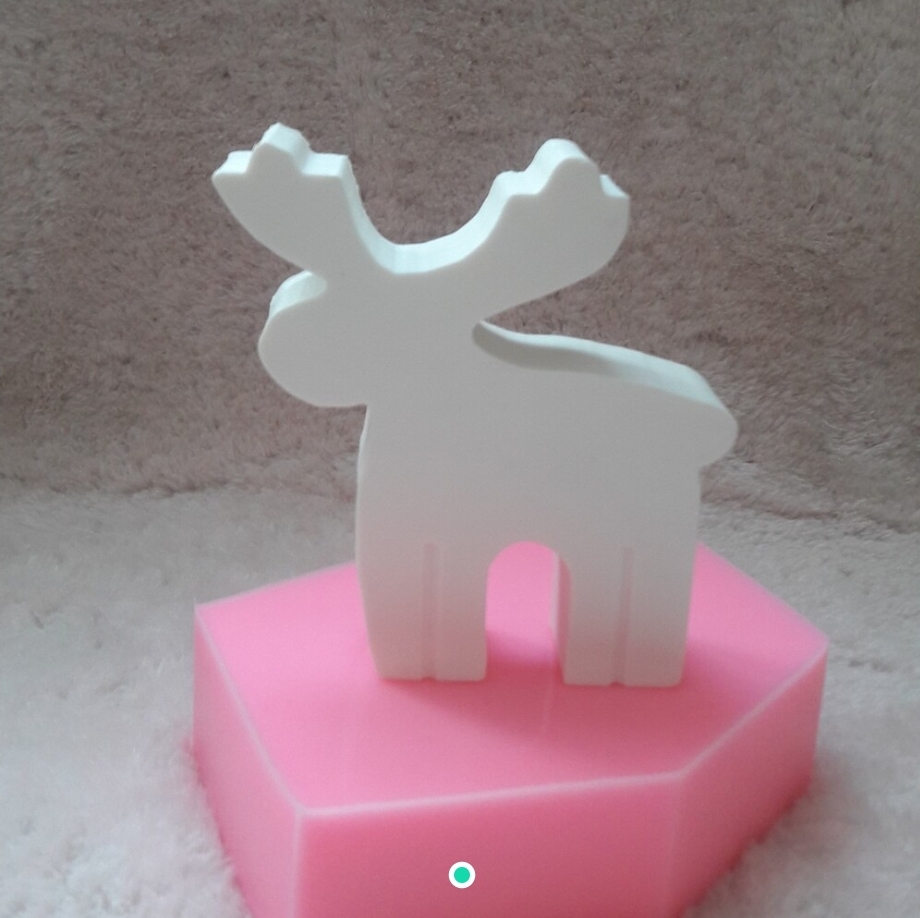 Kalın Geyik silikon kalip