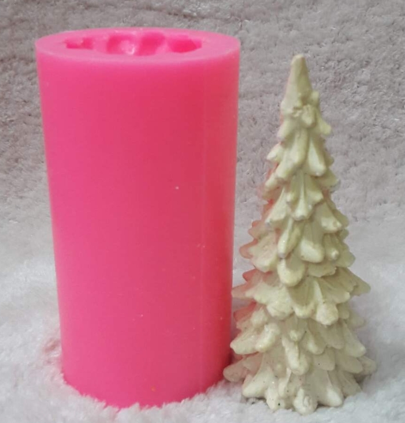 Ince Çam ağacı silikon kalip