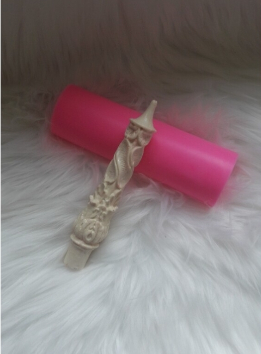 Otantik şamdan mum silikon kalip