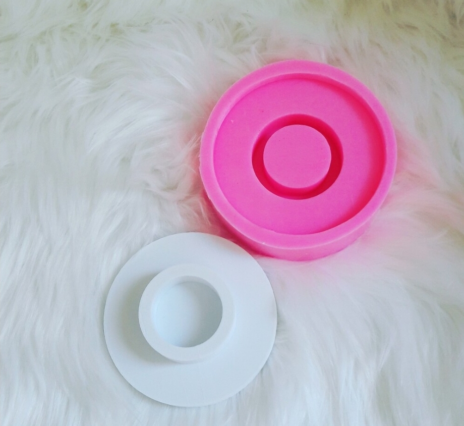 Tekli mumluk silikon kalip