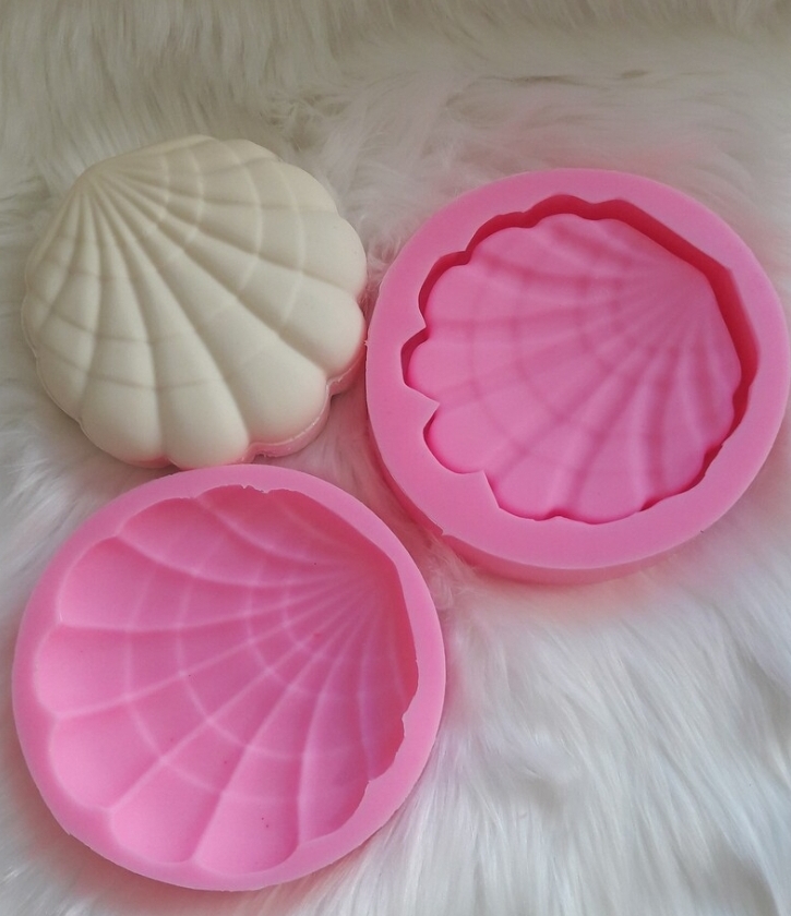 Kapakli istiridye taki kutusu silikon kalip