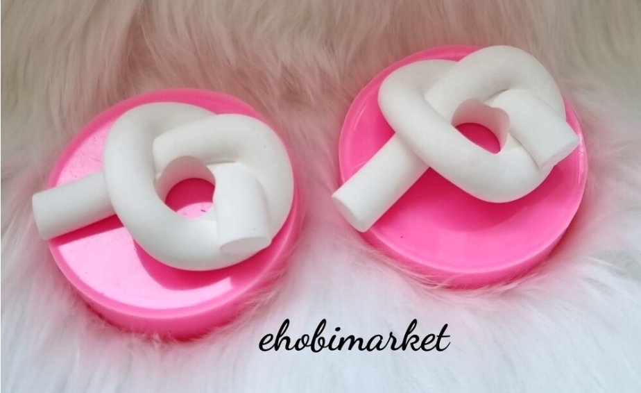 Düğüm şamdan silikon kalip