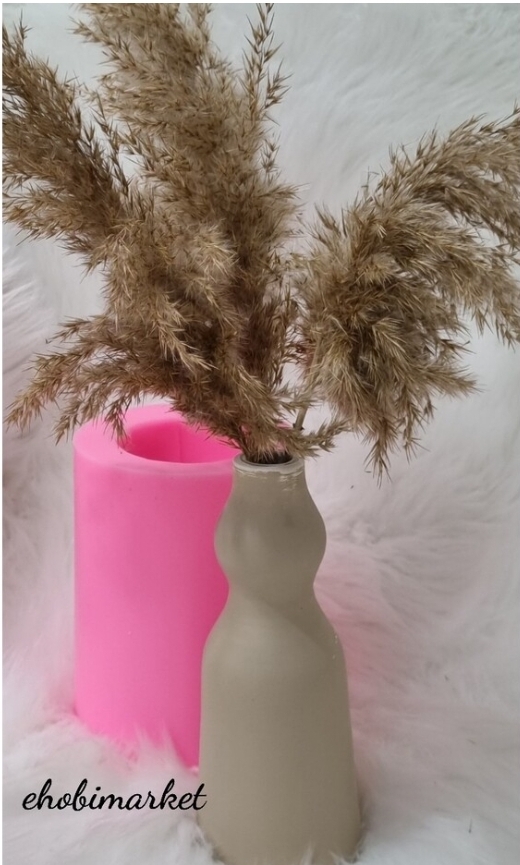 Dikey vazo silikon kalip