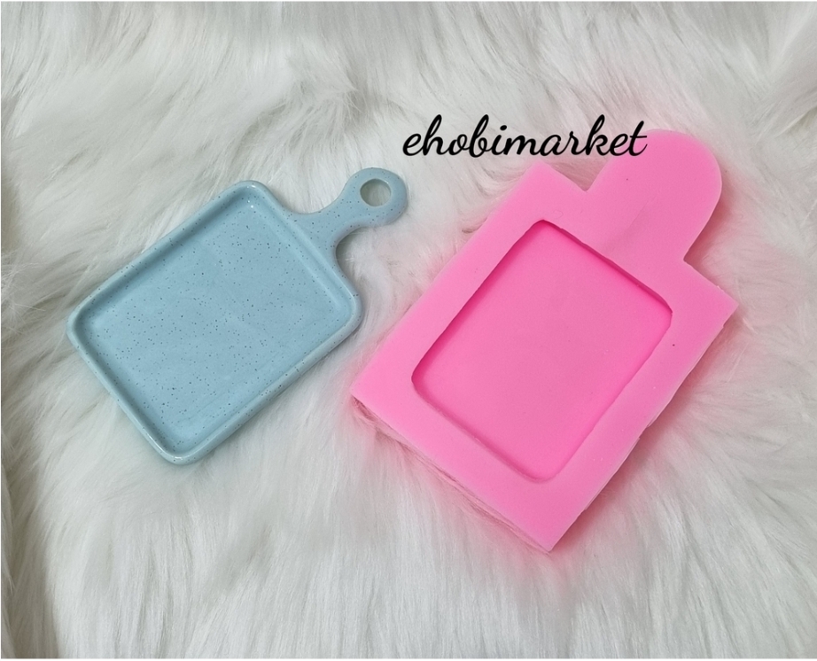 Sapli kare lokumluk silikon kalip