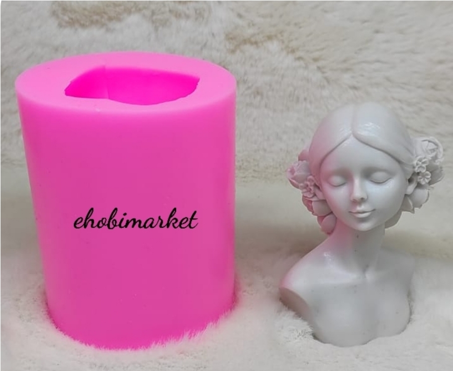 Topuzlu bayan silikon kalip