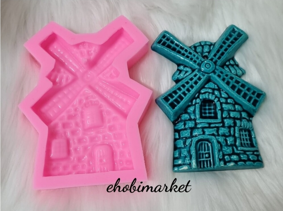 Asmali değirmen silikon kalip