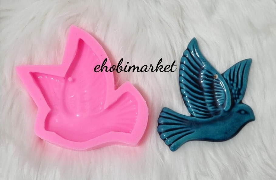 Asmali kuş silikon kalip