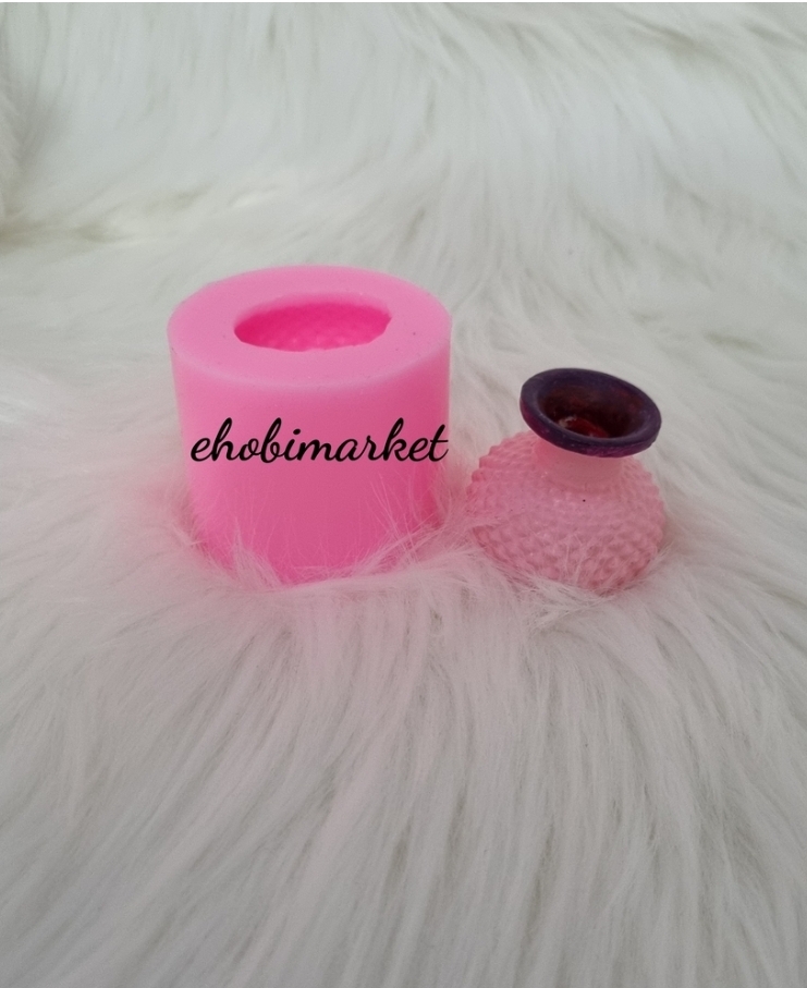 Minik vazo silikon kalip