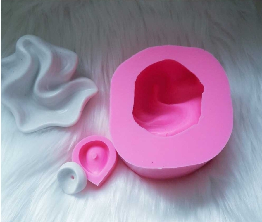 Dalga tütsü silikon kalip