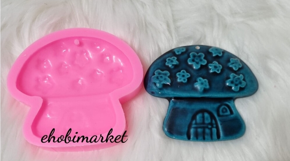 Asmalı mantar silikon kalip