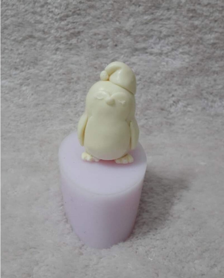 Minik Penguen silikon kalip 