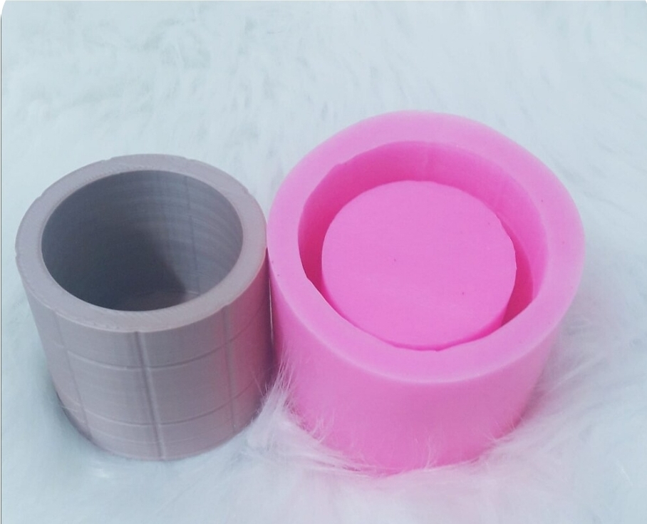 Desenli kutu silikon kalip