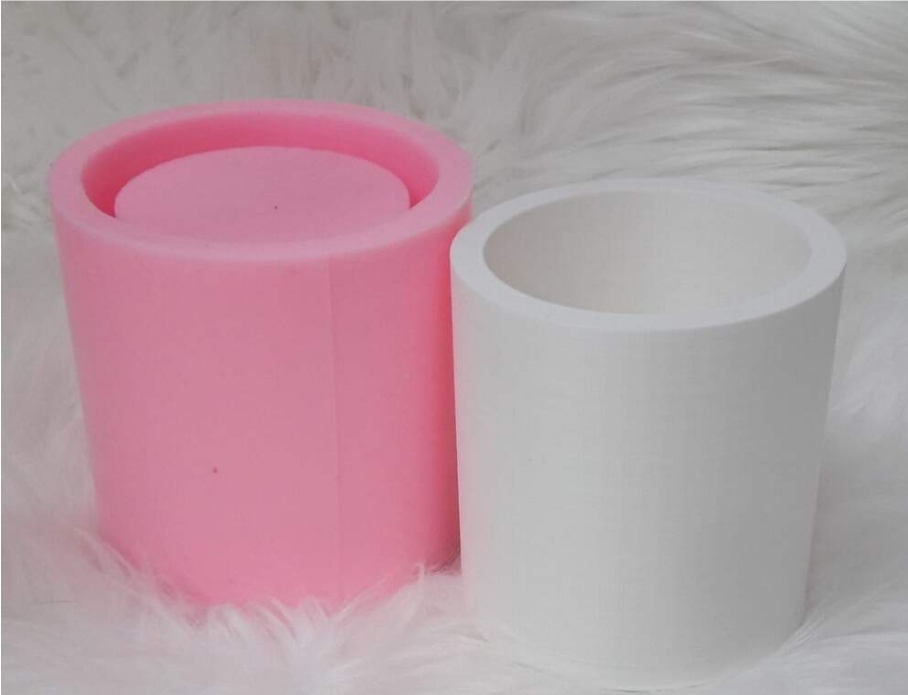 Çok amaçlı silindir kutu silikon kalip