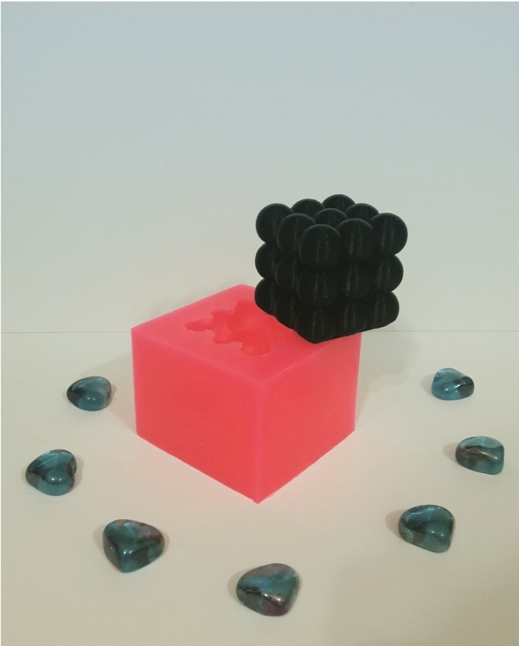 Kare buble silikon kalip