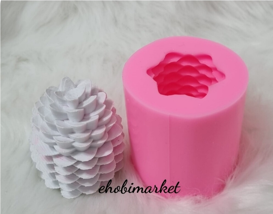 Kozalak silikon kalip